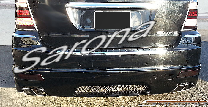 Custom Mercedes GL  SUV/SAV/Crossover Rear Add-on Lip (2010 - 2012) - $1490.00 (Part #MB-028-RA)